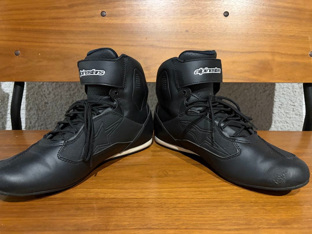 【美品】Alpinestars バイクシューズ　Faster3