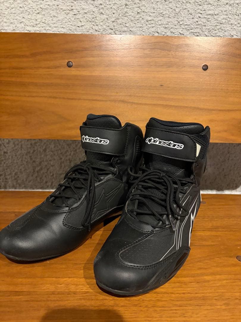 【美品】Alpinestars バイクシューズ　Faster3