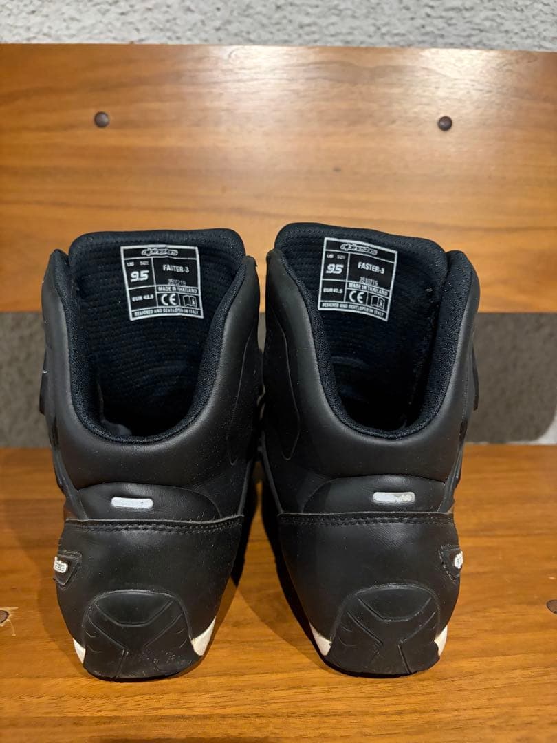 【美品】Alpinestars バイクシューズ　Faster3