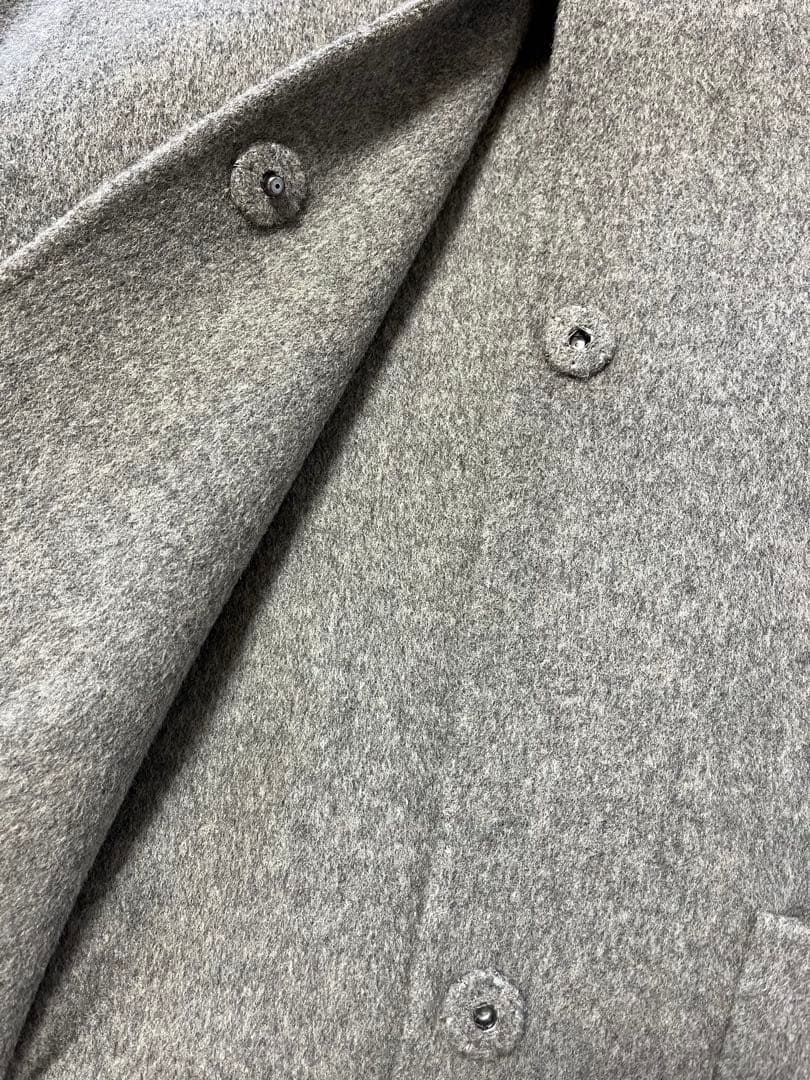 セオリーリュクス ノーカラーコート ダブルフェイススモールサイズ