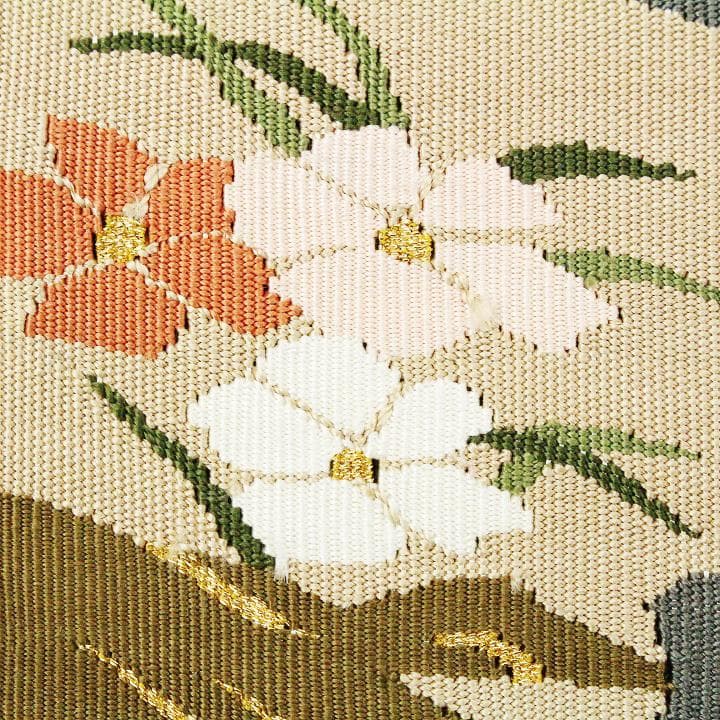 特選の逸品【爪掻き 本綴れ】　フォーマル～カジュアルまで…　開き名古屋帯・京袋帯