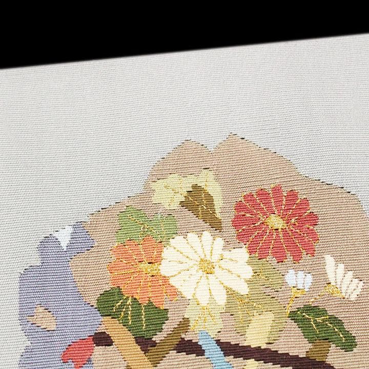 特選の逸品【爪掻き 本綴れ】　フォーマル～カジュアルまで…　開き名古屋帯・京袋帯