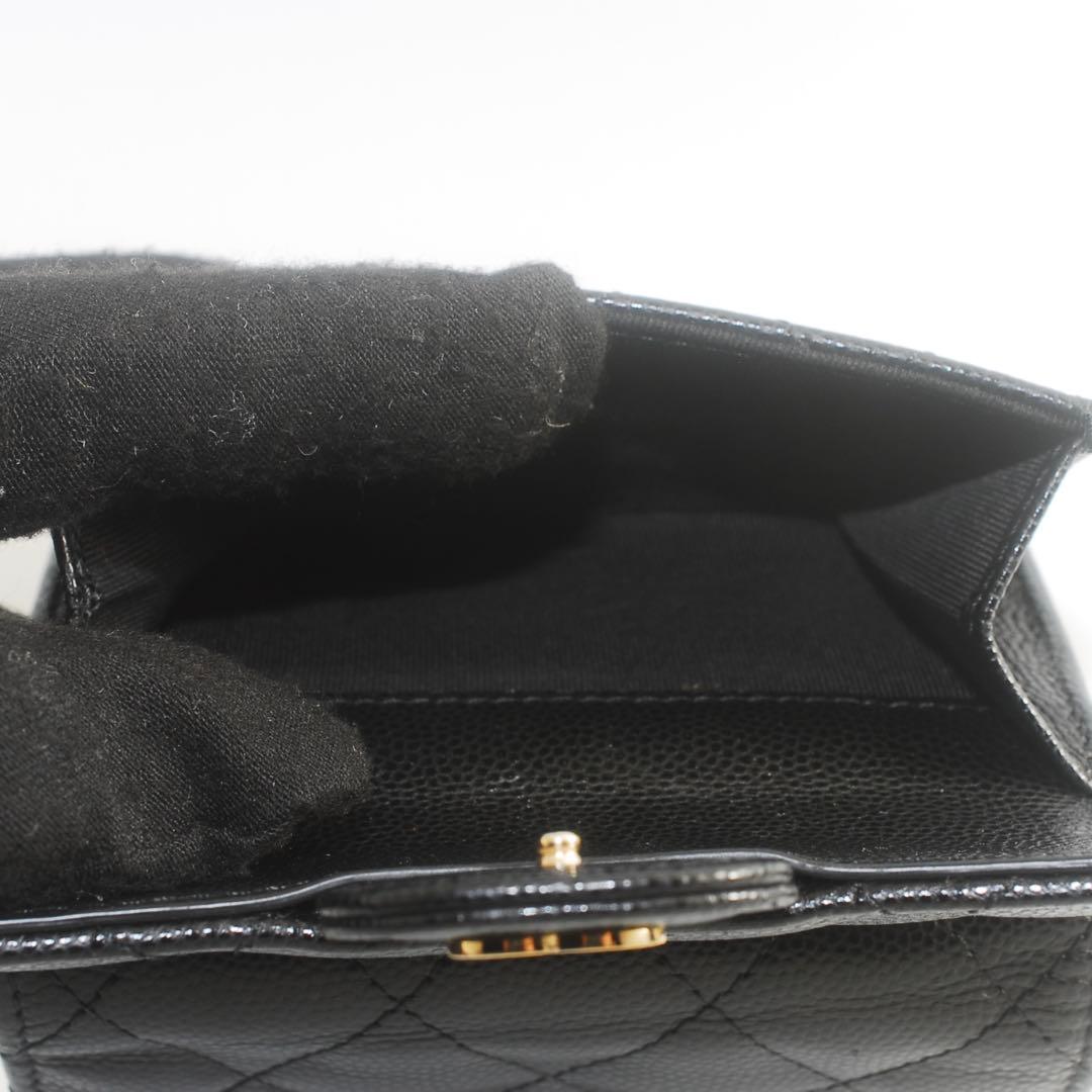 極美品＊31番台＊シャネル＊キャビアスキン＊マトラッセ＊スモールウォレット＊財布
