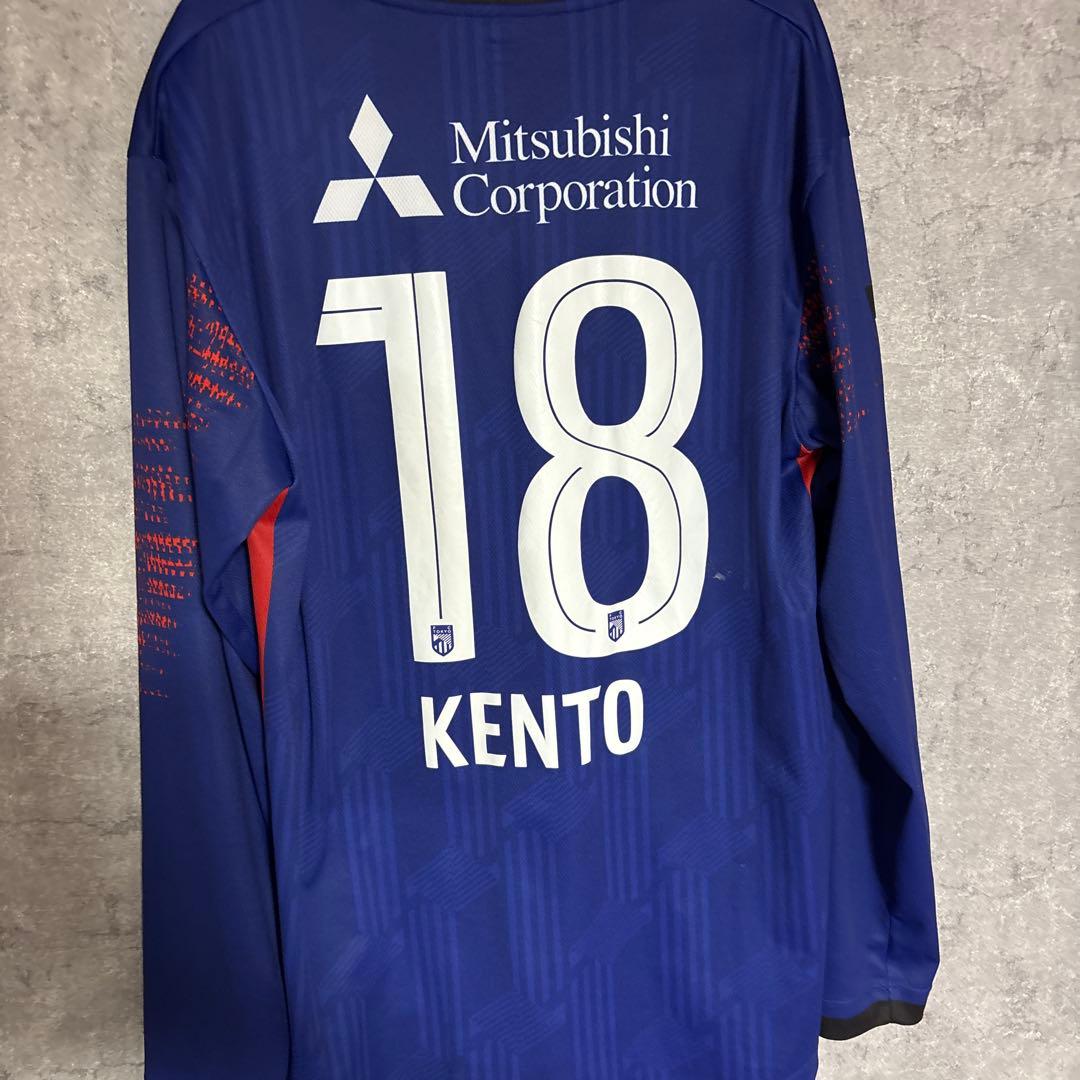 2025FC東京ホーム長袖ユニフォーム18橋本拳人