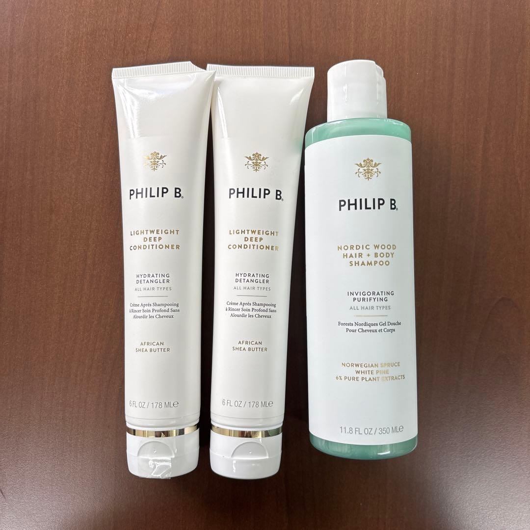【新品】フィリップビー　シャンプー・コンディショナー・ミストセット