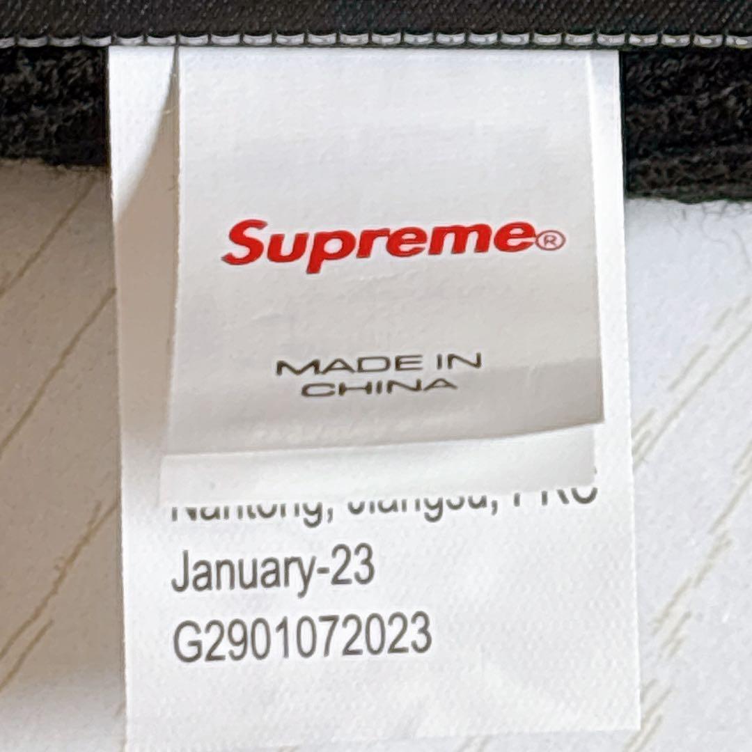 専用　Supreme NEW ERA ニット帽　ビーニー　Sロゴ ブラック　黒