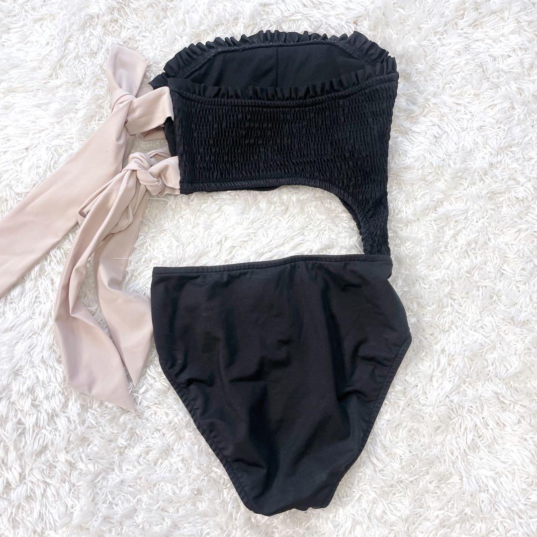 水着・ラッシュガード herlipto swim wear Double Bow One Piece