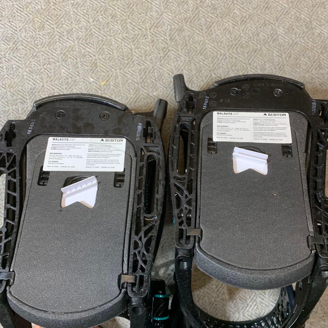J252\" 現状品 Burton スノーボードバインディング