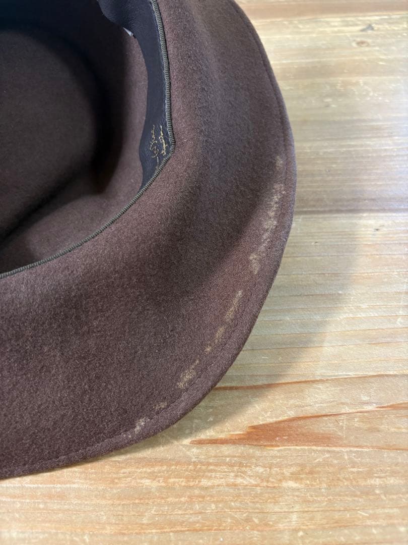 ゆ*き様 NUMBER (N)INE 08AW フェザーフェルトハット