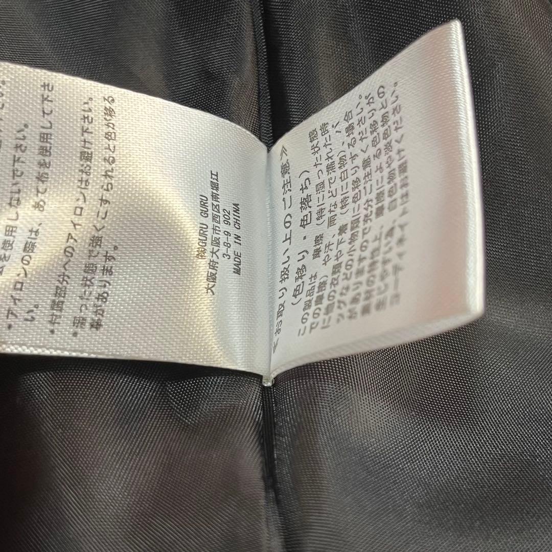 Bibiy. MELINDA CAPE BLACK リボン付き　ケープコート