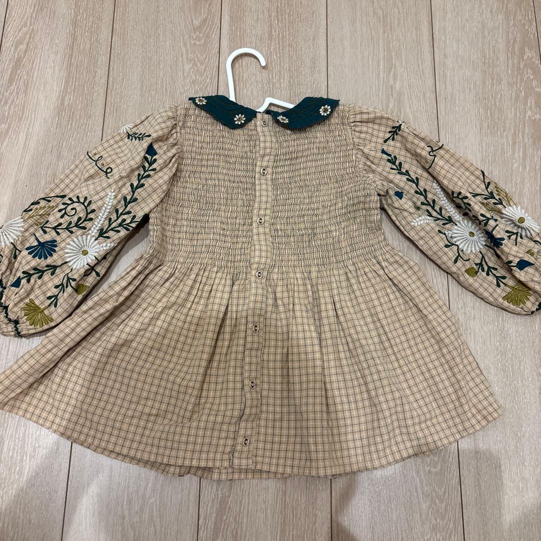 Bonjour diary チュニック　ワンピース　6 y