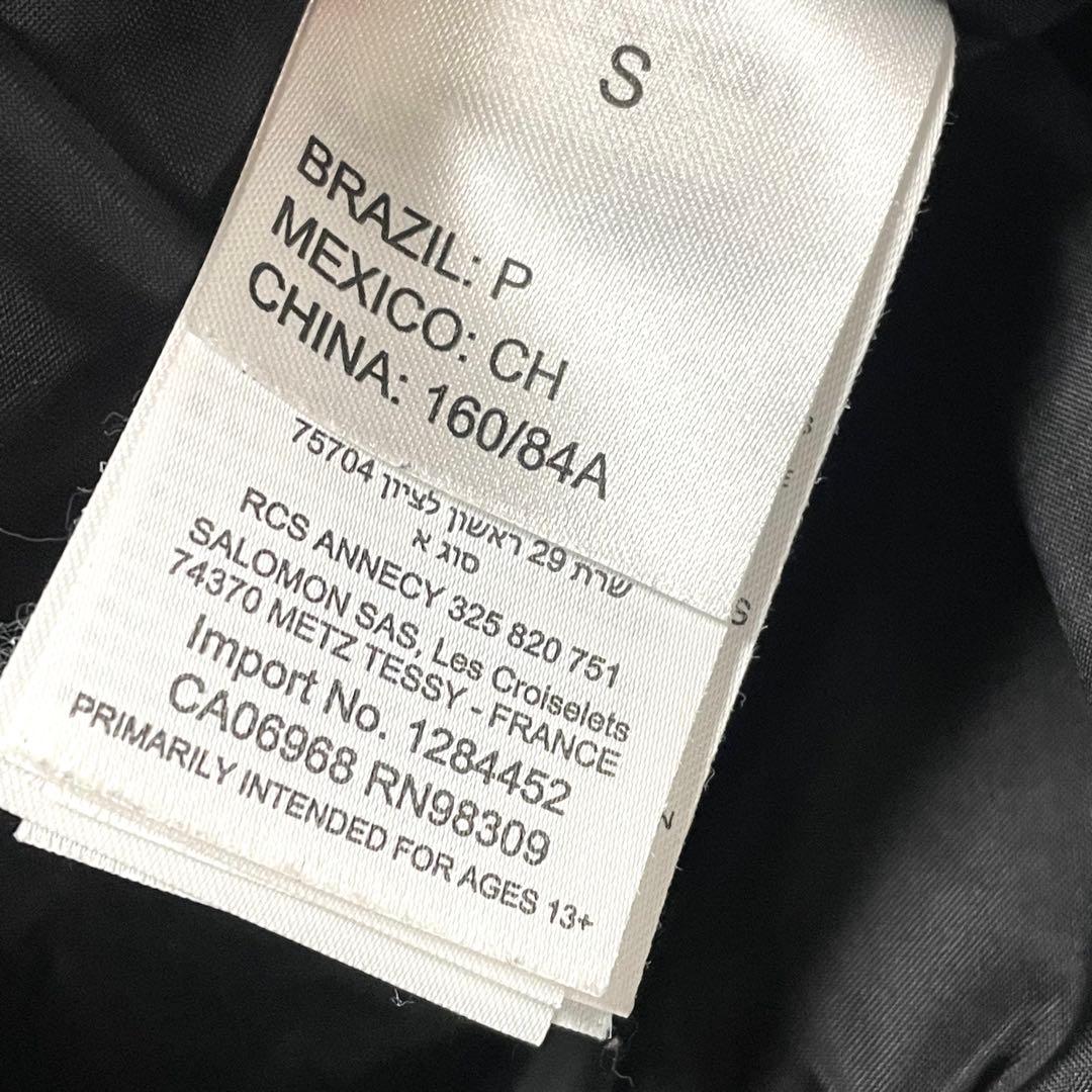 【美品】 salomon サロモン スノーボードウェアS 紫