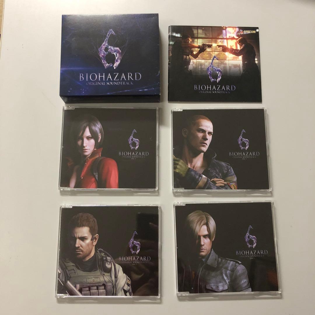 【美品】バイオハザード6 オリジナル・サウンドトラック 4枚セット