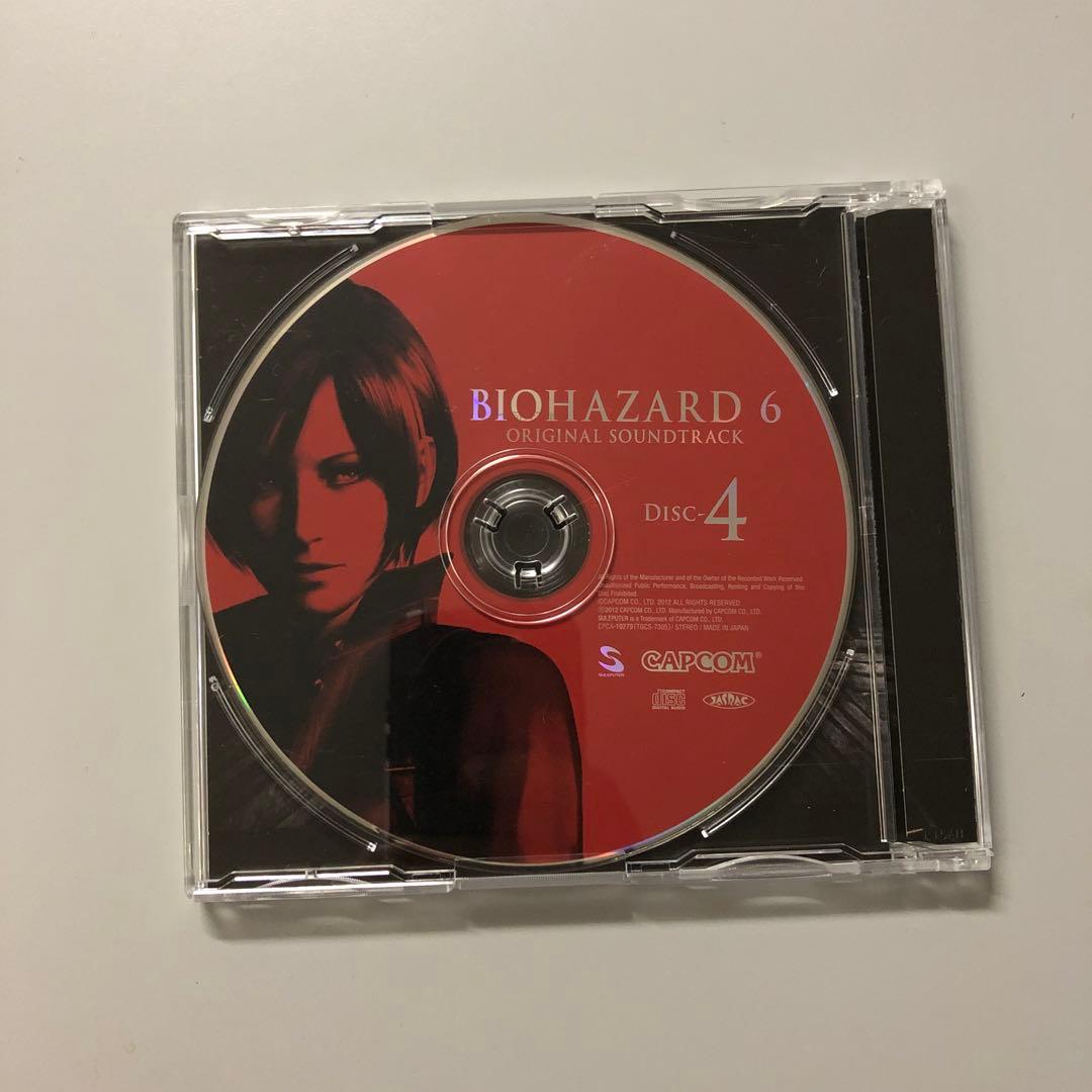 【美品】バイオハザード6 オリジナル・サウンドトラック 4枚セット