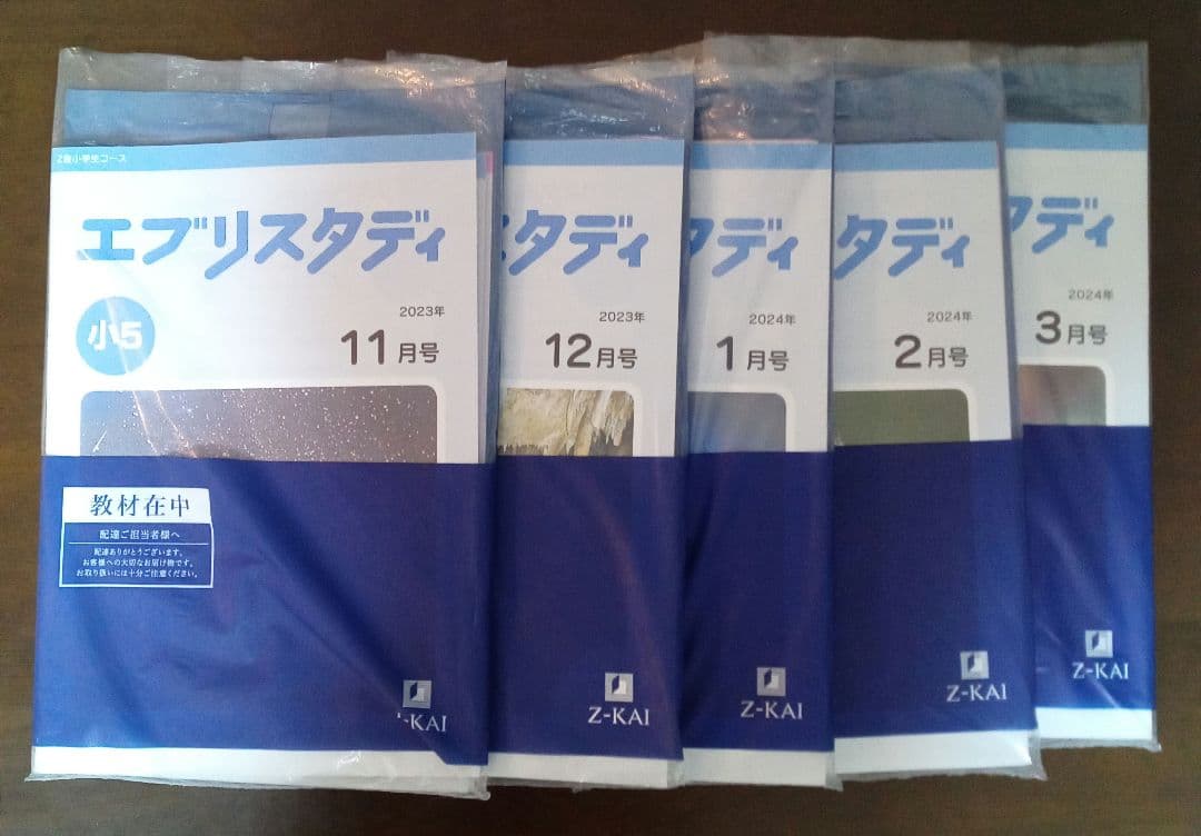 Z会 エブリスタディ小5 国語 算数 理科 社会
