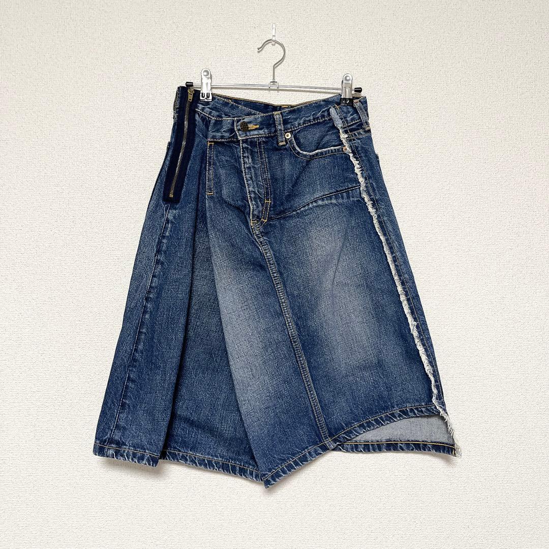 【特別価格】ジュンヤワタナベ コムデギャルソン 再構築 デニムスカート