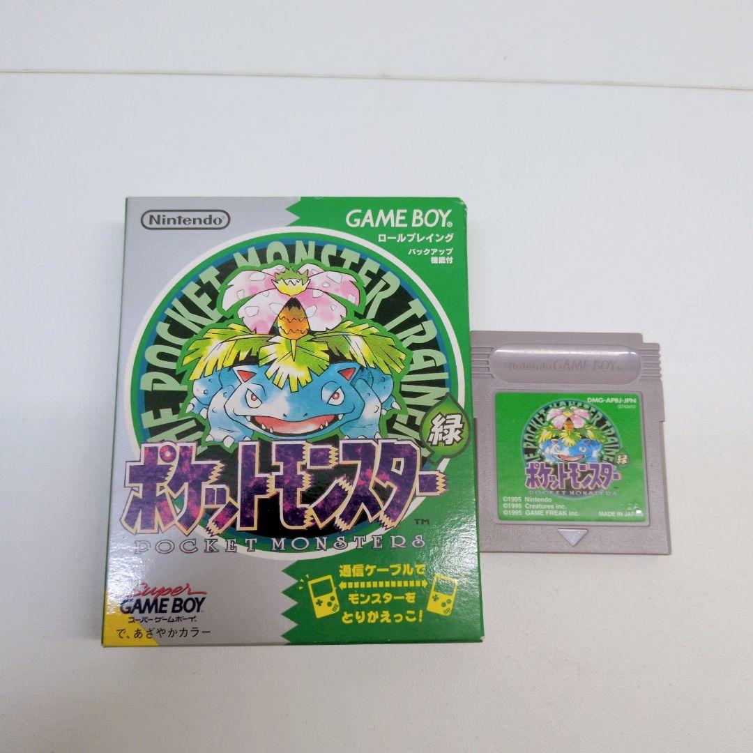ポケットモンスター 緑 ゲームボーイ M2436