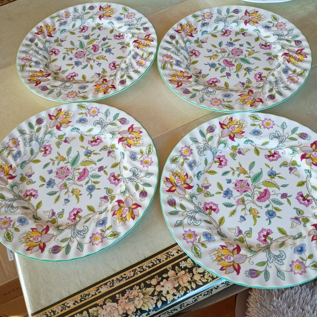 ミントン ハドンホール 大皿 四枚