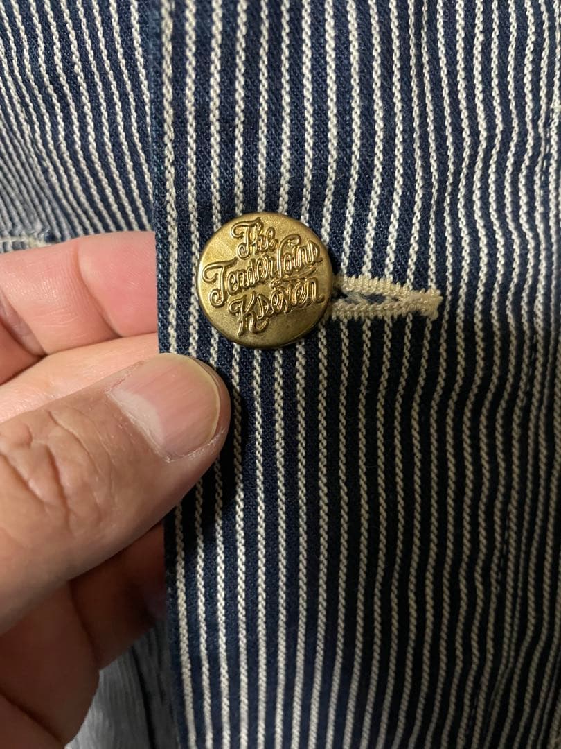 テンダーロイン tenderloin ヒッコリーカバーオール M