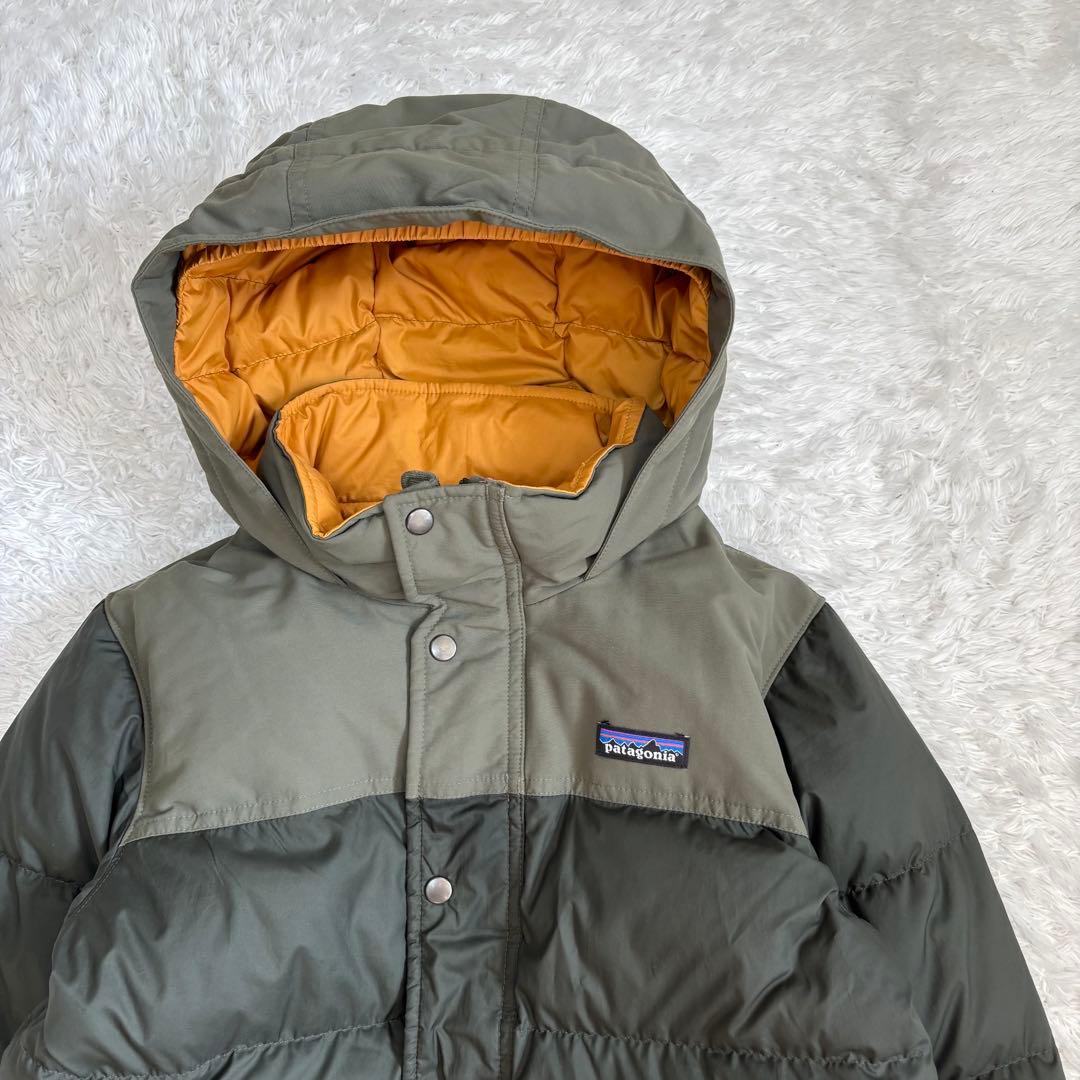 【人気カラー】パタゴニア ダウンジャケット ダウンコート ツートン キッズ M