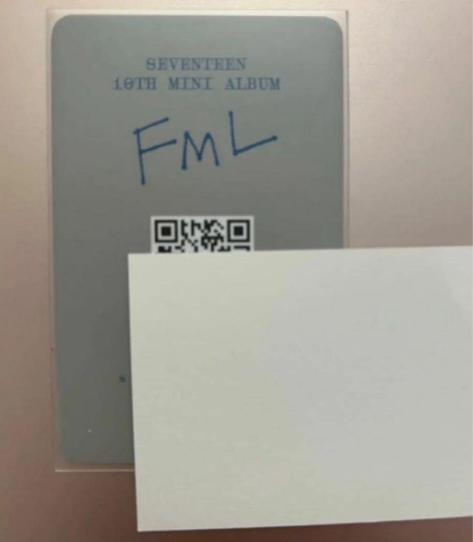 ドギョム サノク FML 事前収録 トレカ SEVENTEEN セブチ