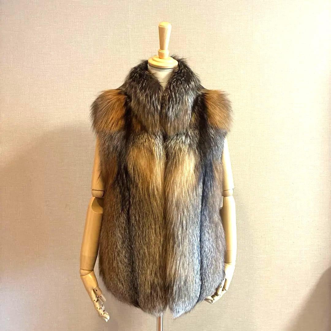 REFUR フォックスファージレ毛皮