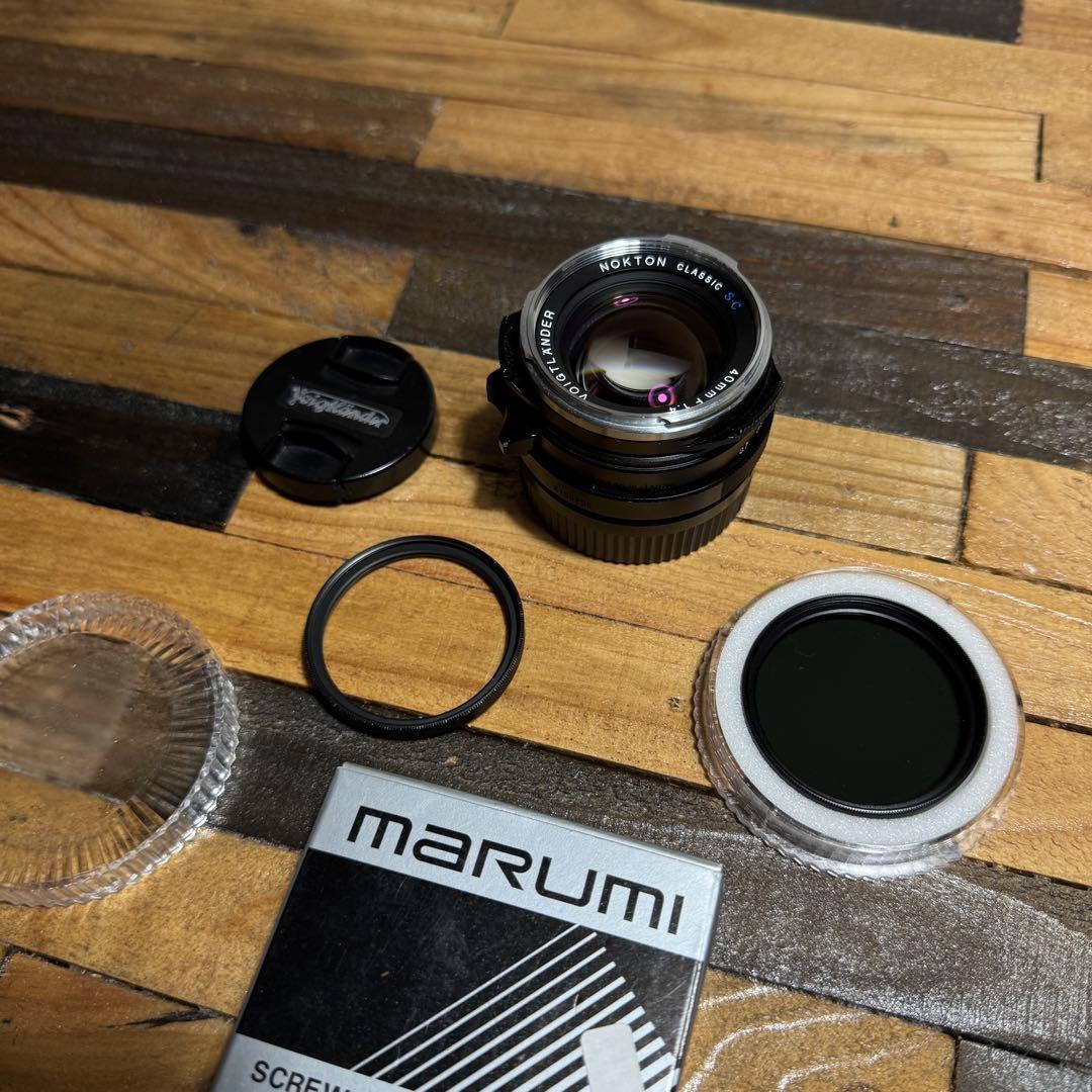nokton Classic 40mm f1.4 ND オマケ付き