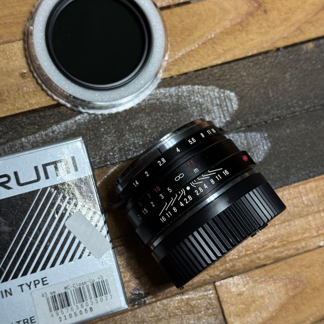 nokton Classic 40mm f1.4 ND オマケ付き