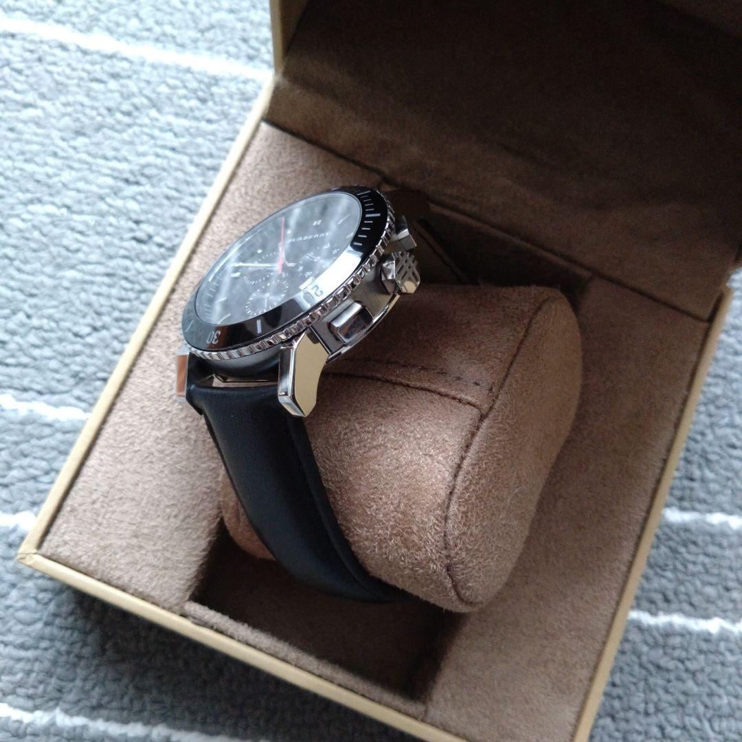 【藤政さん専用】BURBERRY　BU9380　レザーベルト腕時計