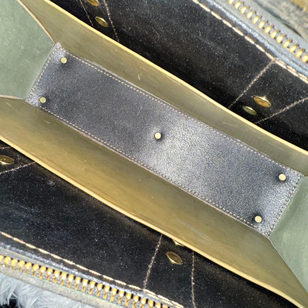 ⭐️美品⭐️　HERZ　ヘルツ　2way　ハンドバッグ　ファスナー式開閉