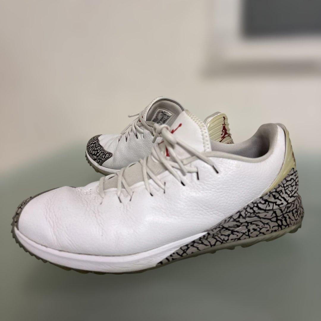 Nike Golf Jordan 3 ホワイト 29cm ゴルフシューズ