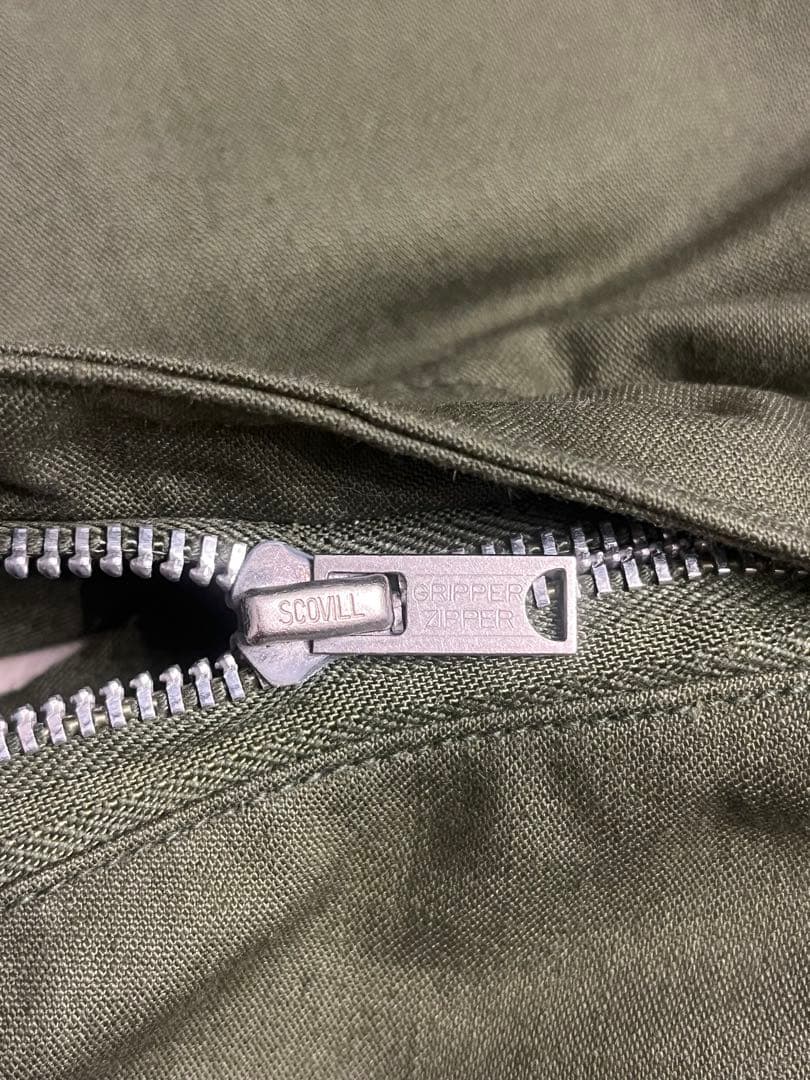 【最終値下げ】M65フィールドパンツ　67年製アルミジップ　デッドストック　実物