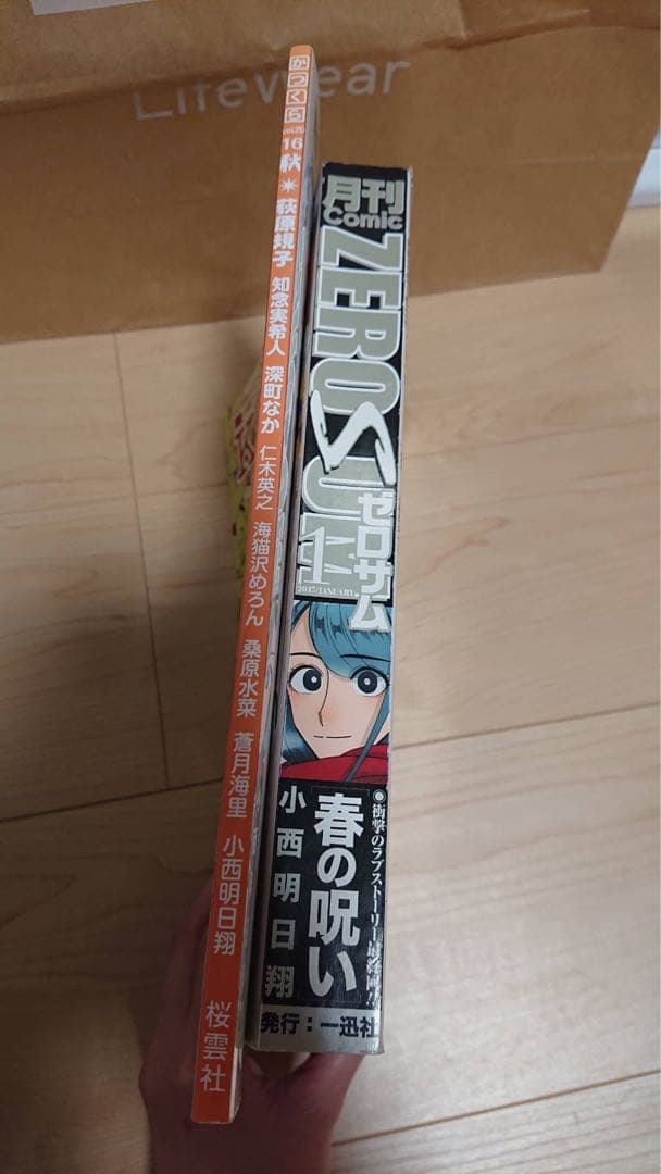 春の呪い 小西明日翔 ゼロサム 2017年1月号 かつくら 2016年秋号