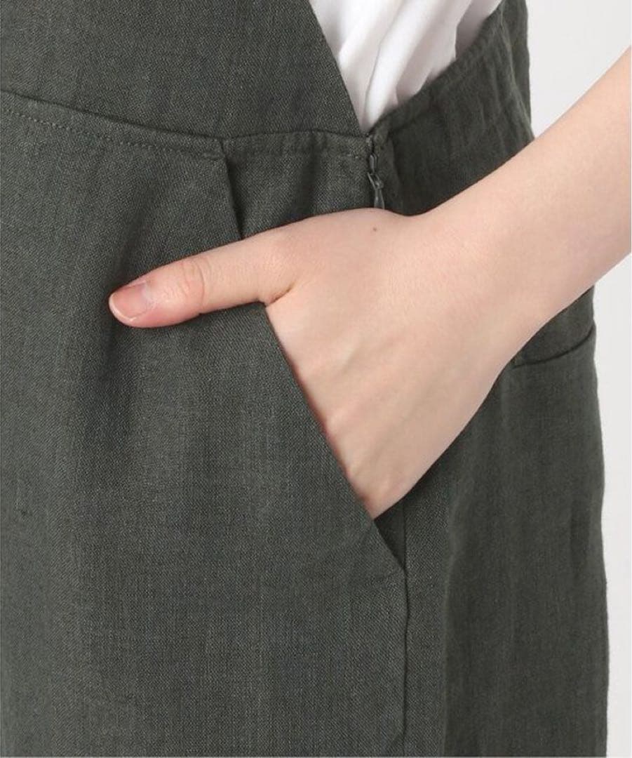 JOURNALSTANDARD relume No.14フレンチリネンサロペット