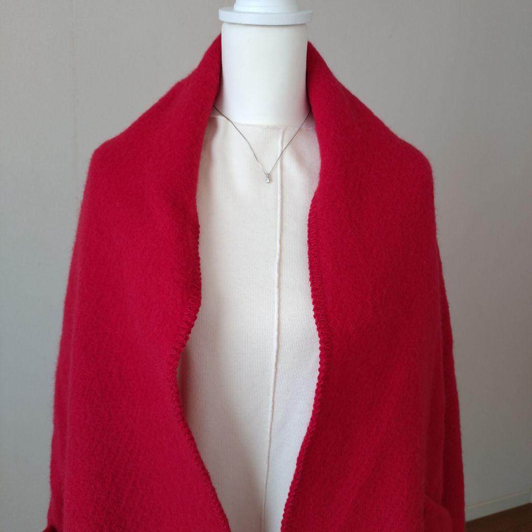 ラプアンカンクリ　LAPUAN KANKURIT ポケットショール 赤　Red