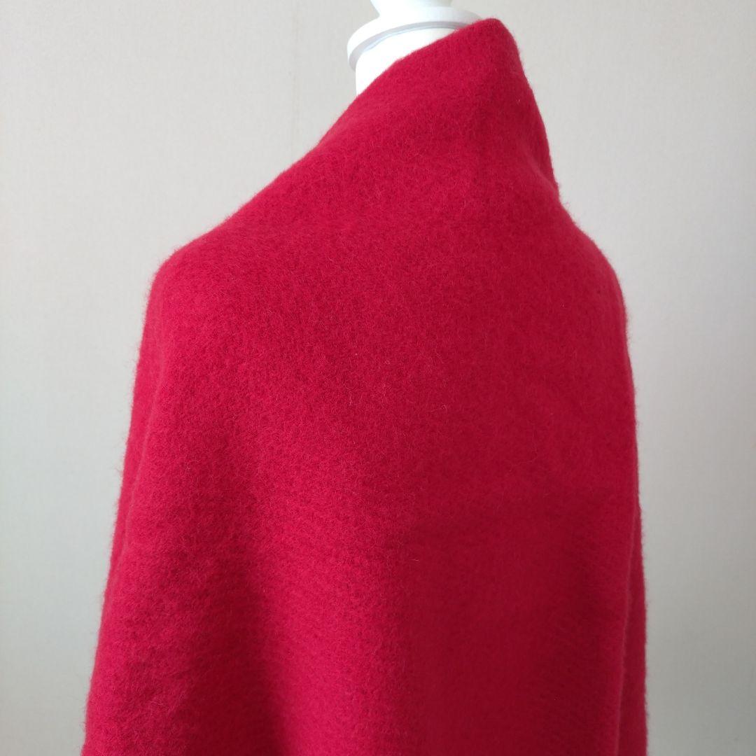 ラプアンカンクリ　LAPUAN KANKURIT ポケットショール 赤　Red