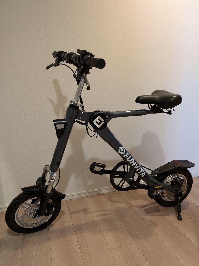 FUNVITA 折りたたみ自転車 小径車　GX-06 グレー