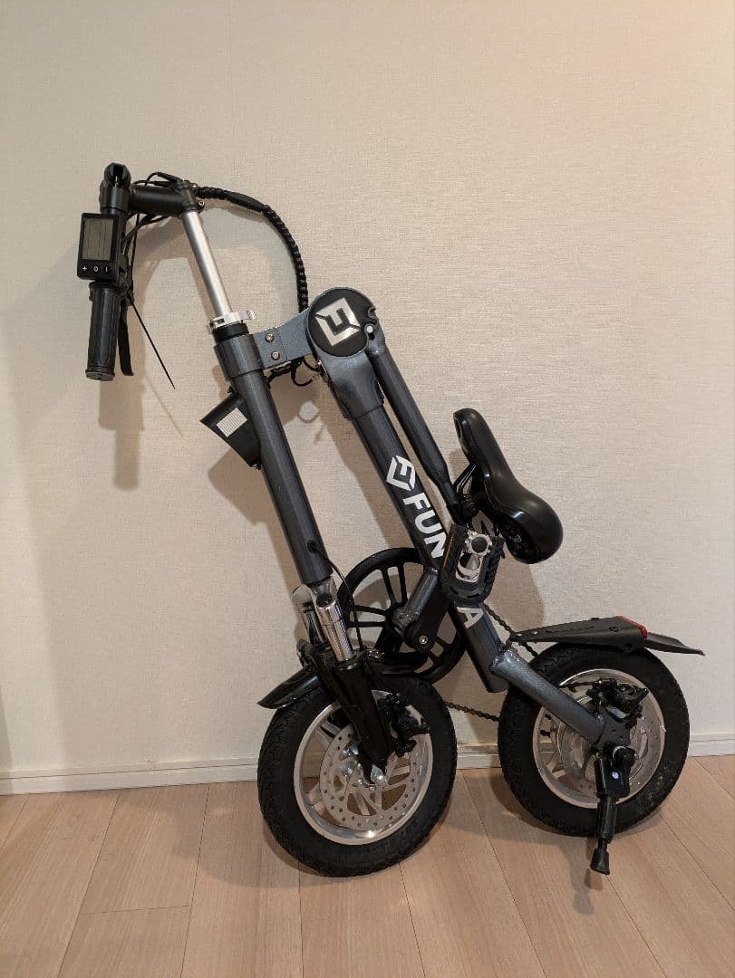 FUNVITA 折りたたみ自転車 小径車　GX-06 グレー