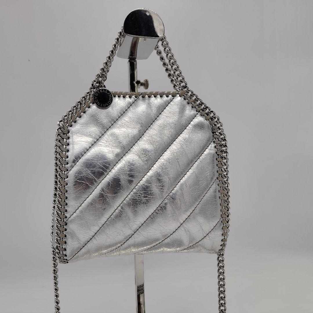 極美品 ステラマッカートニー ファラベラ タイニー シルバー