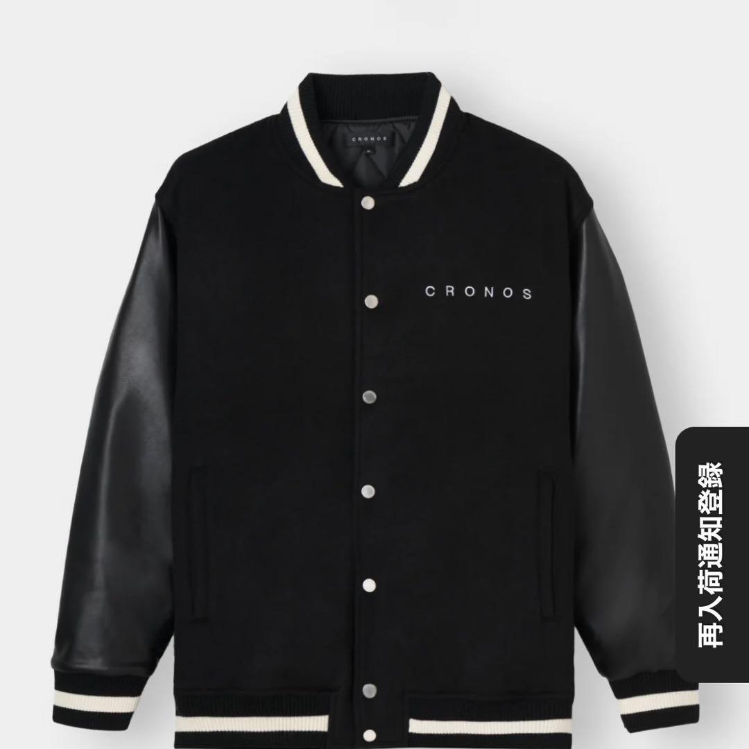 CRONOS ボンバージャケット ブラック