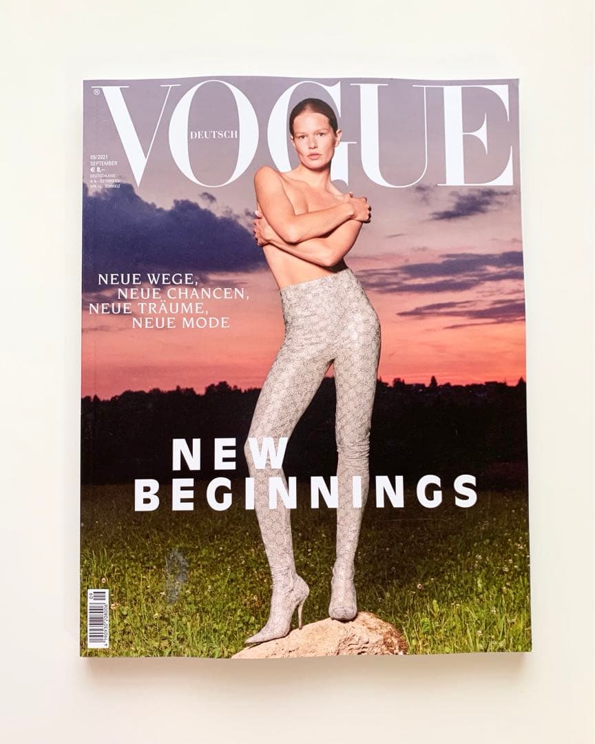 女性情報誌 Vogue Germany Magazine September 2021