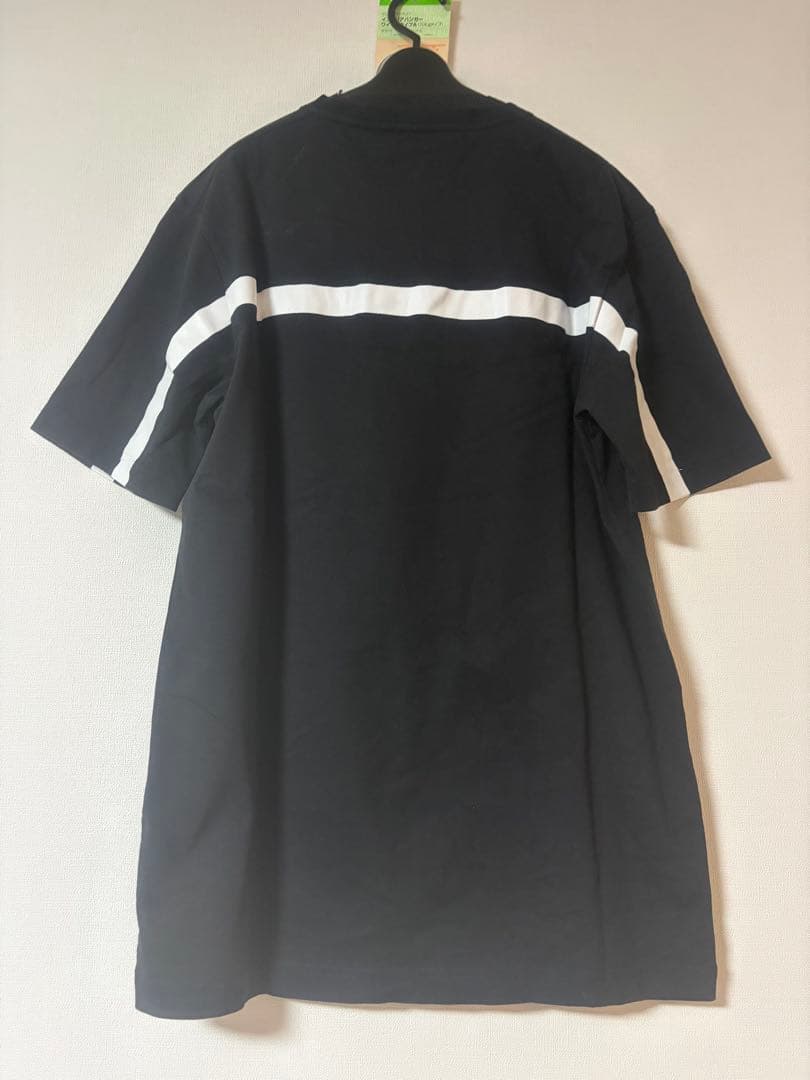 HOOD BY AIR Tシャツ ブラック/ホワイト M フードバイエアーHBA