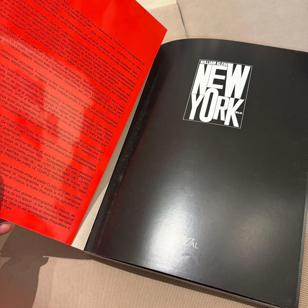 ウィリアム　クライン　ニューヨーク　写真集　1954.55