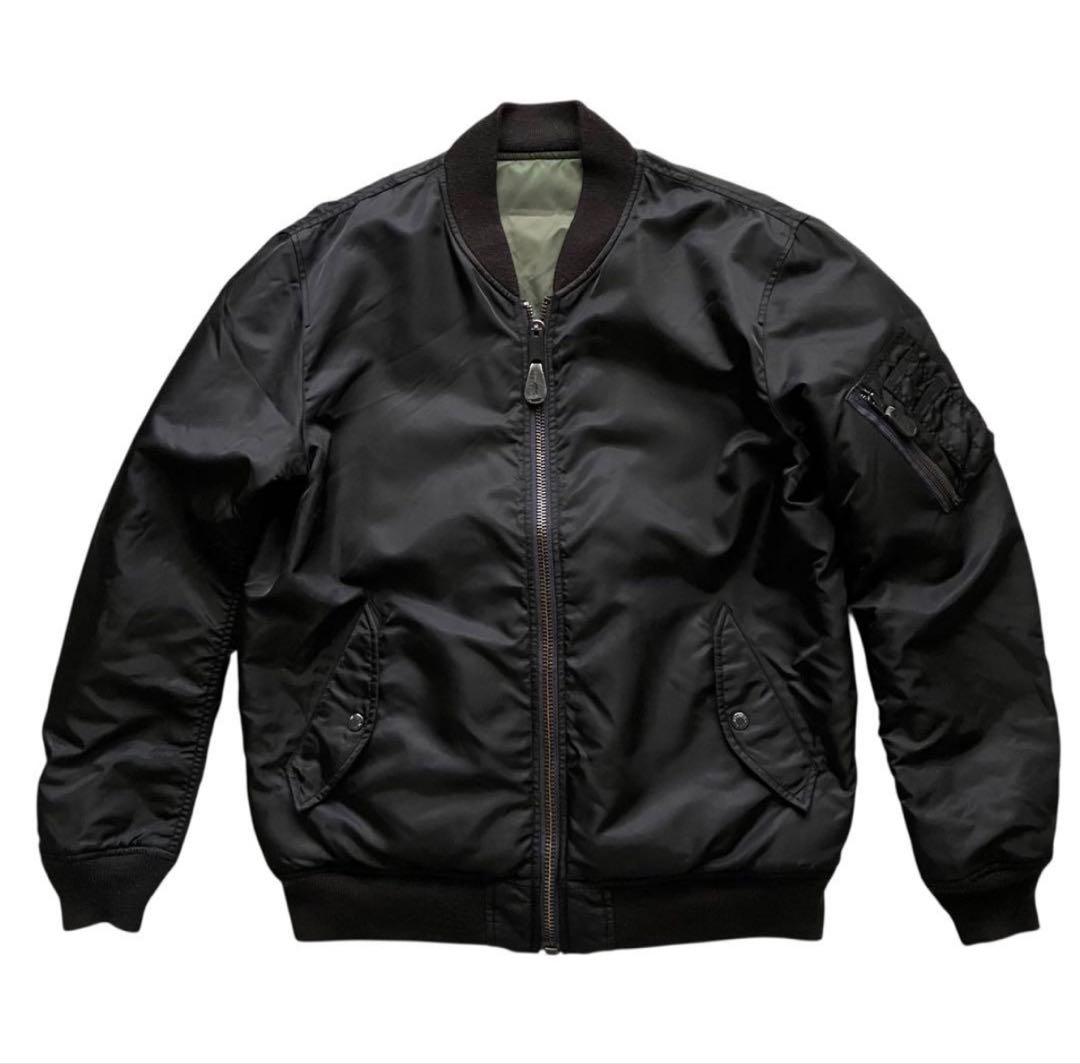 AVIREX MA-1 フライトジャケット　ブラック　XL