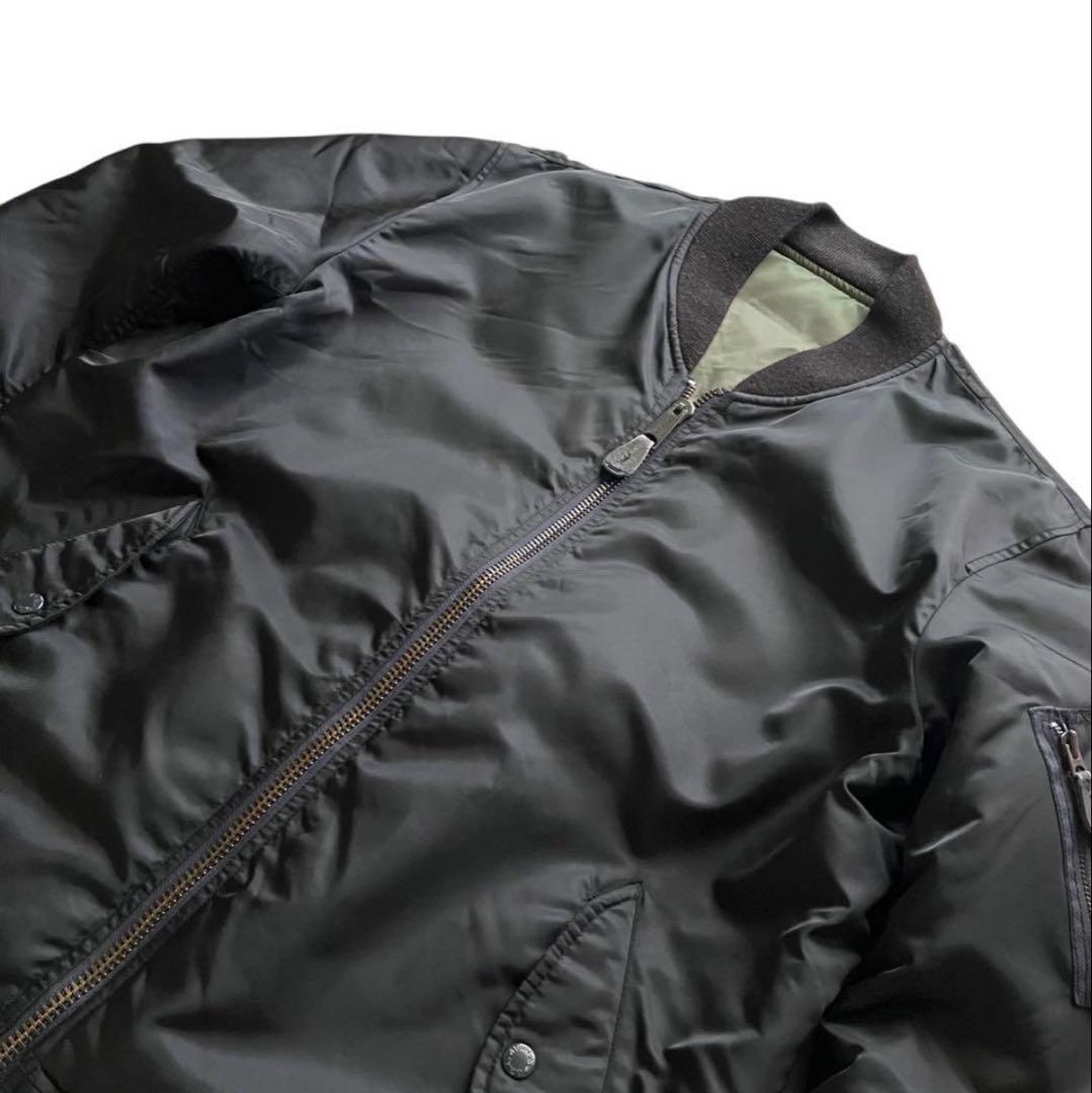 AVIREX MA-1 フライトジャケット　ブラック　XL