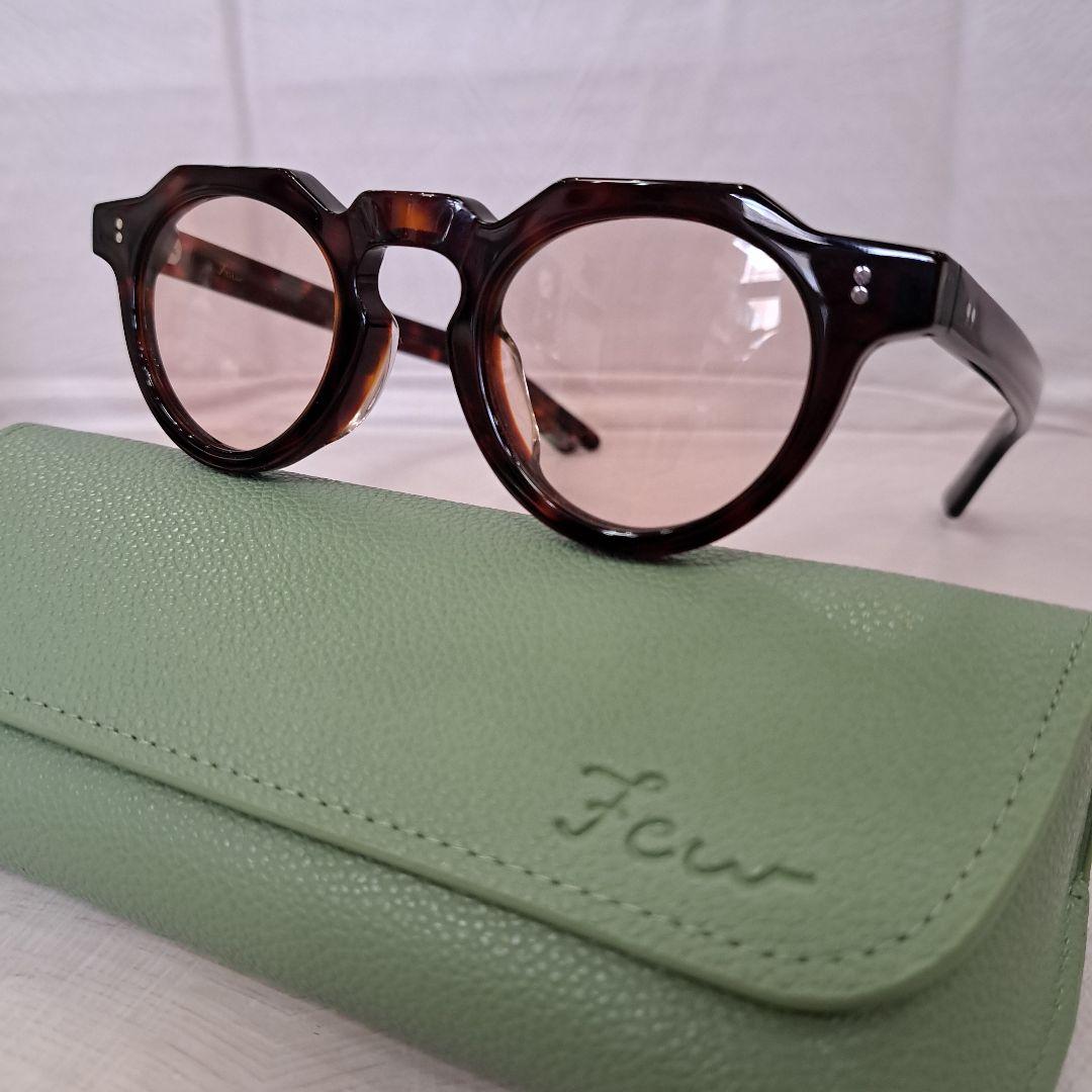 Few by NEW. F5 サングラス クラウンパント ハバナ　男女兼用
