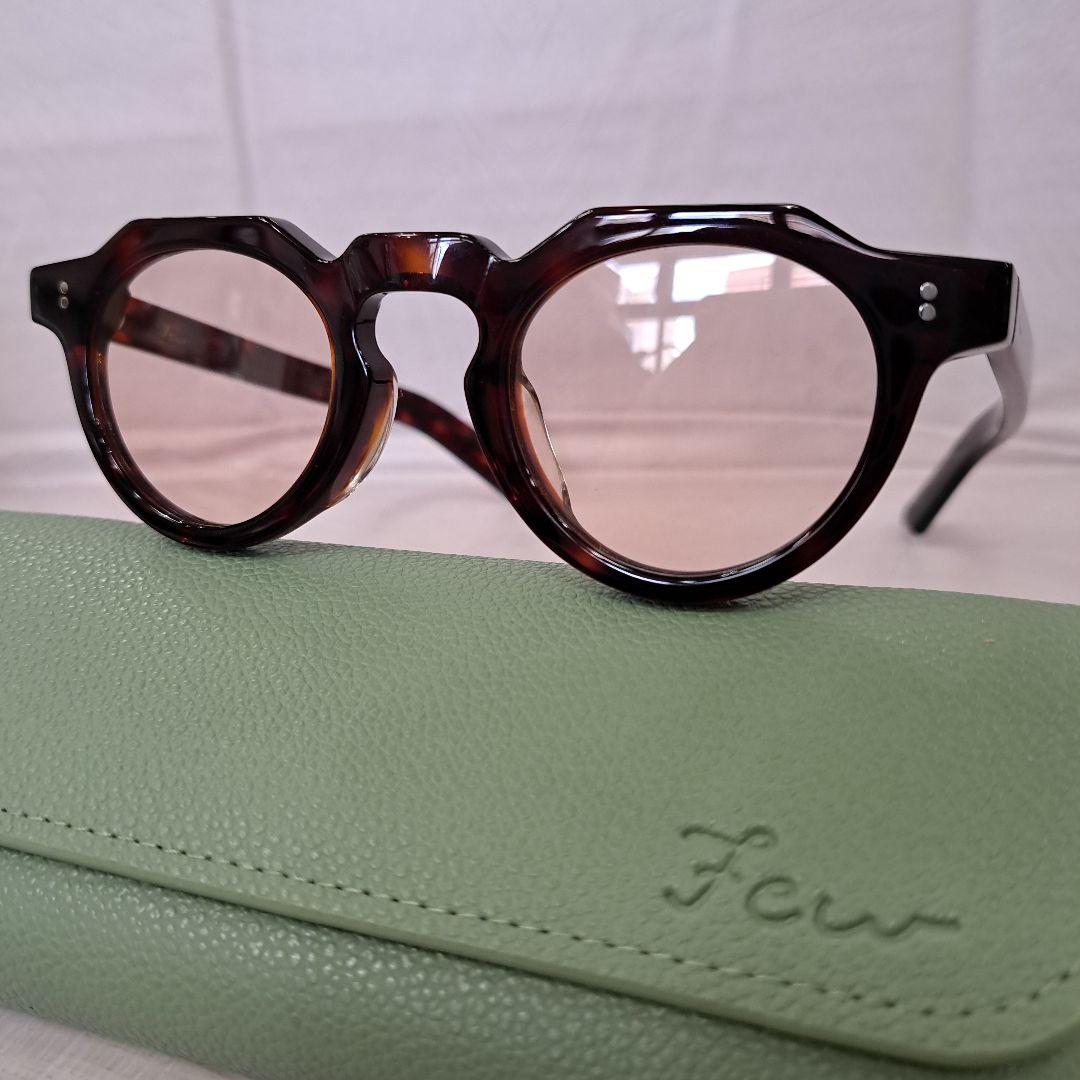 Few by NEW. F5 サングラス クラウンパント ハバナ　男女兼用