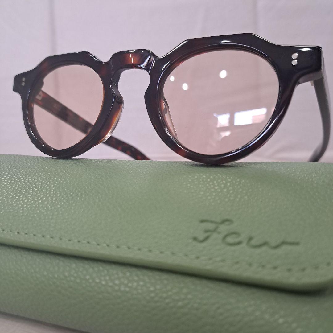 Few by NEW. F5 サングラス クラウンパント ハバナ　男女兼用