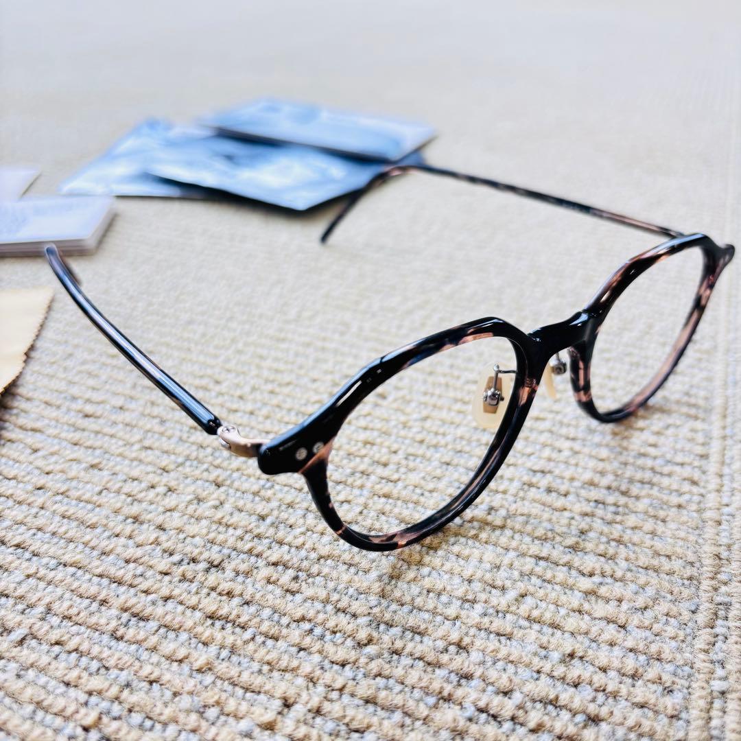 お値下げ　【付属品完備】金子眼鏡　KC-74 創業昭和三十三年　セルロイド