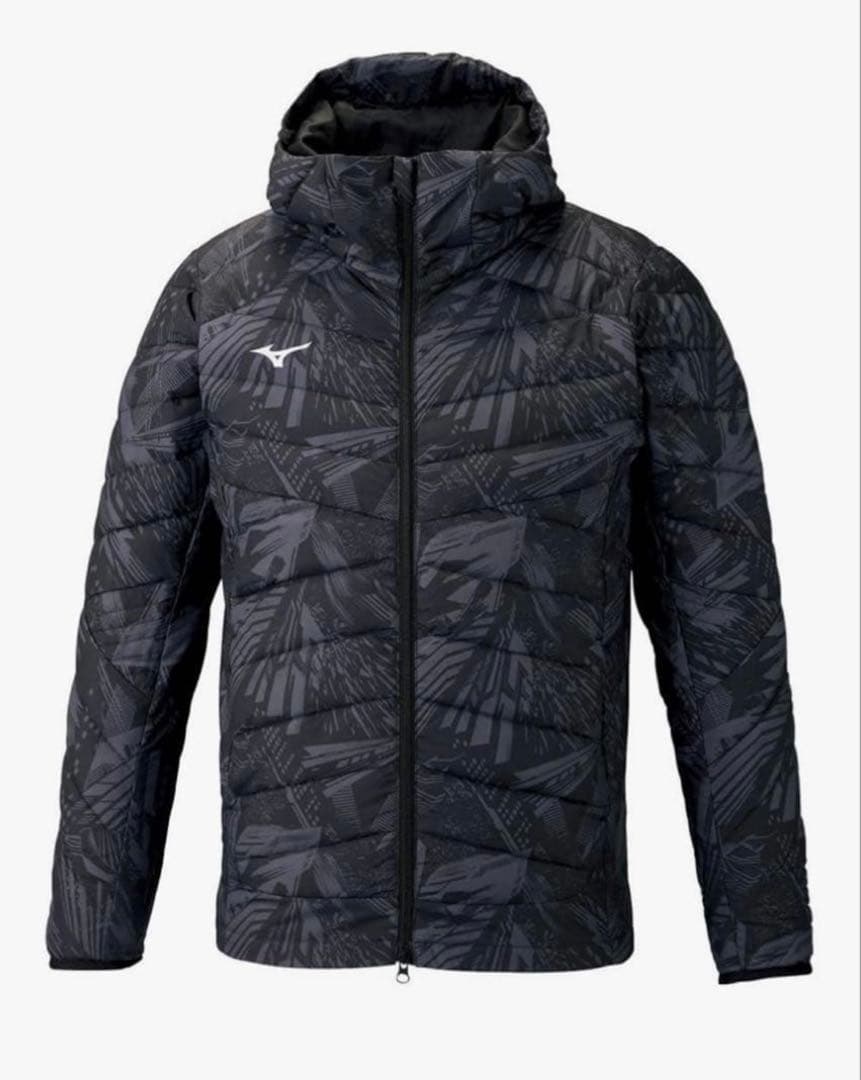 ミズノ　トレーニングウエア テックフィル フードジャケット メンズ　Ｌサイズ